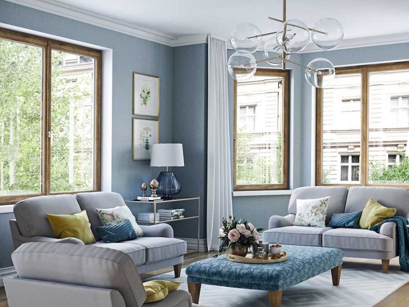 Fenêtre OKNOPLAST assurant l’isolation thermique et la sécurité des ouvertures