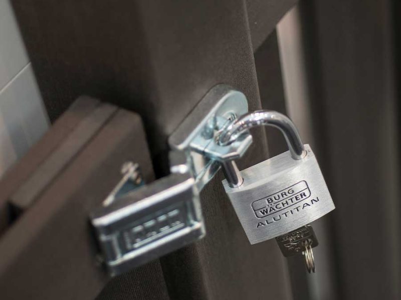 Cadenas Burg Wächter Alutitan en aluminium pour la protection des accès