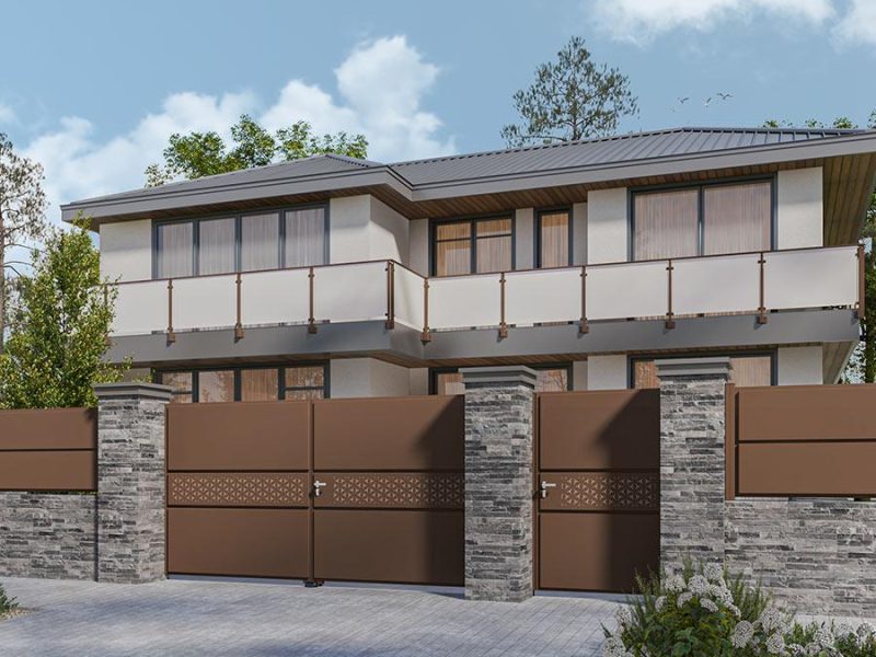 Portail et clôture Burgermeister pour la sécurisation et la délimitation des accès installés par un professionnel des Sécuristes de France